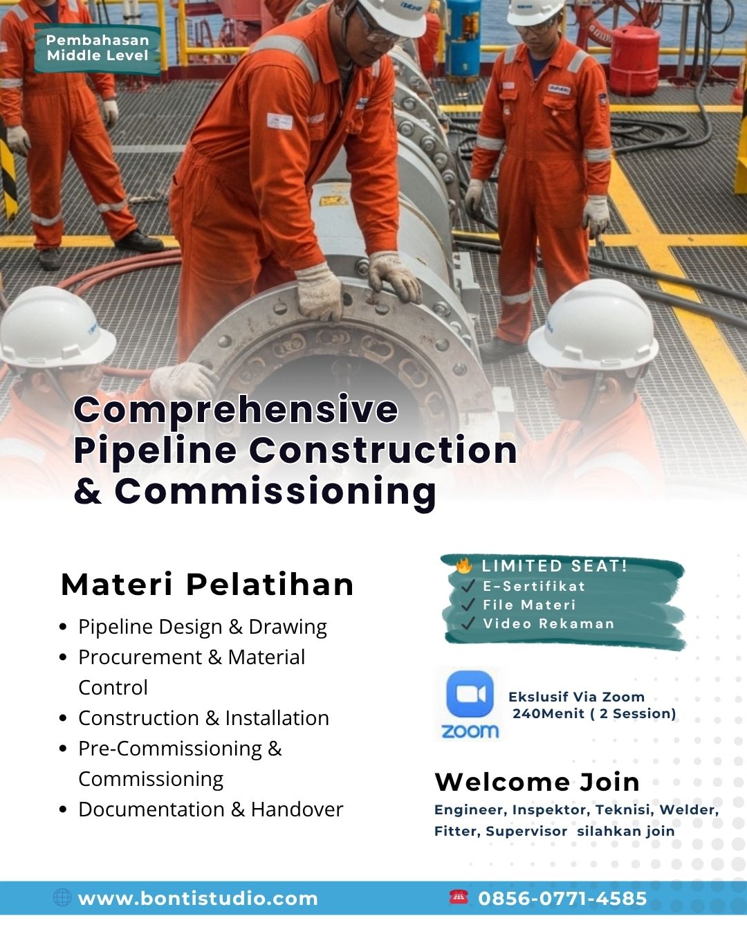 Comprehensive Pipeline Construction & Commissioning Training